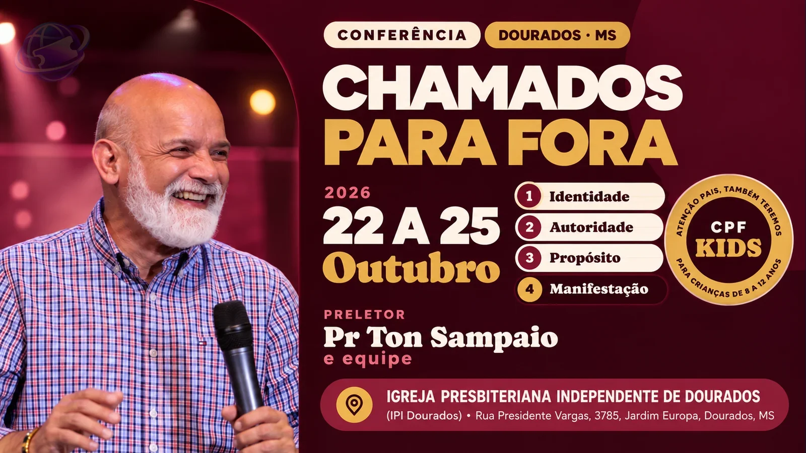 Chamados Para Fora CPF + CPF Kids - Dourados