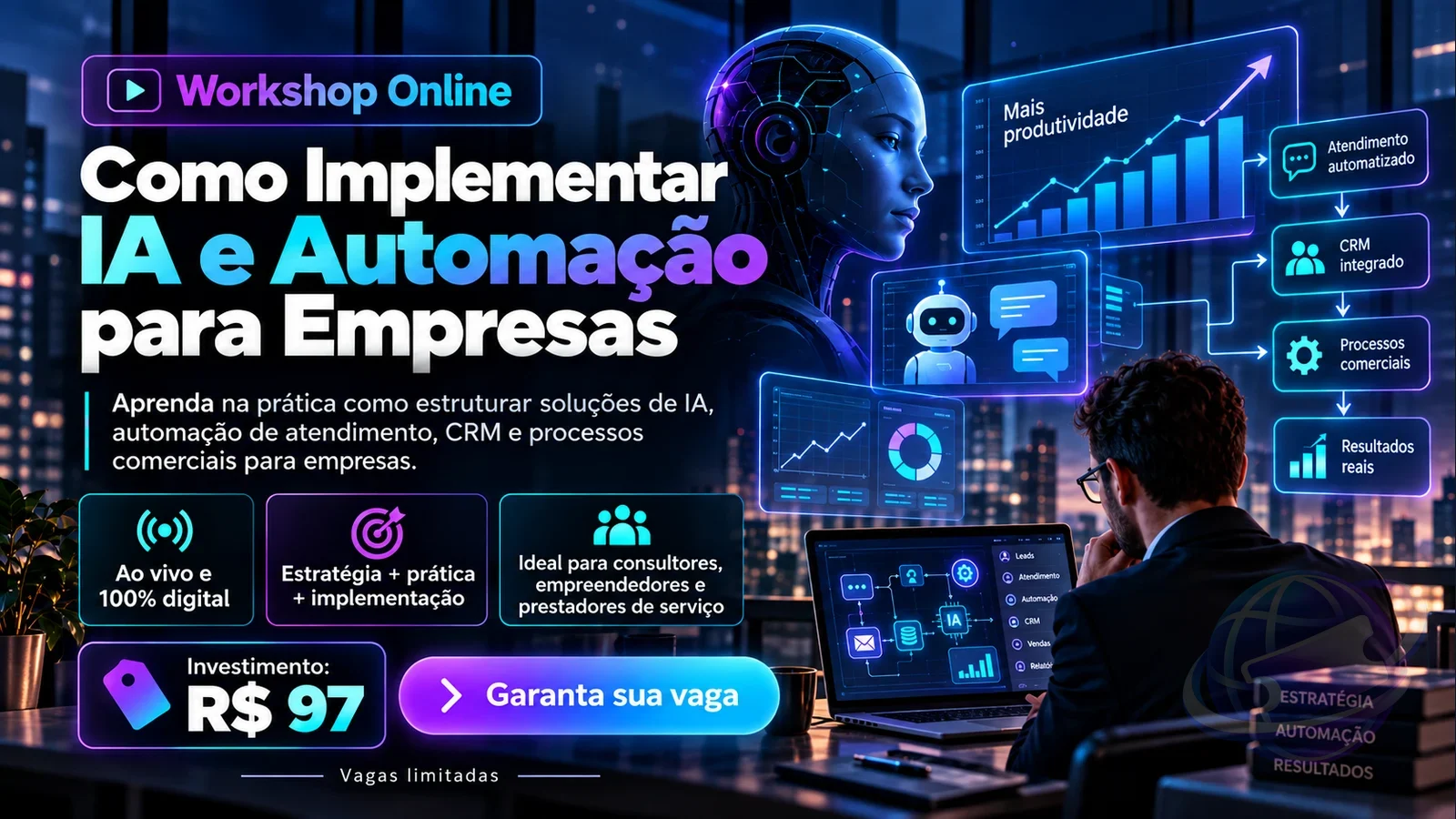 Como Implementar IA e Automação para Empresas